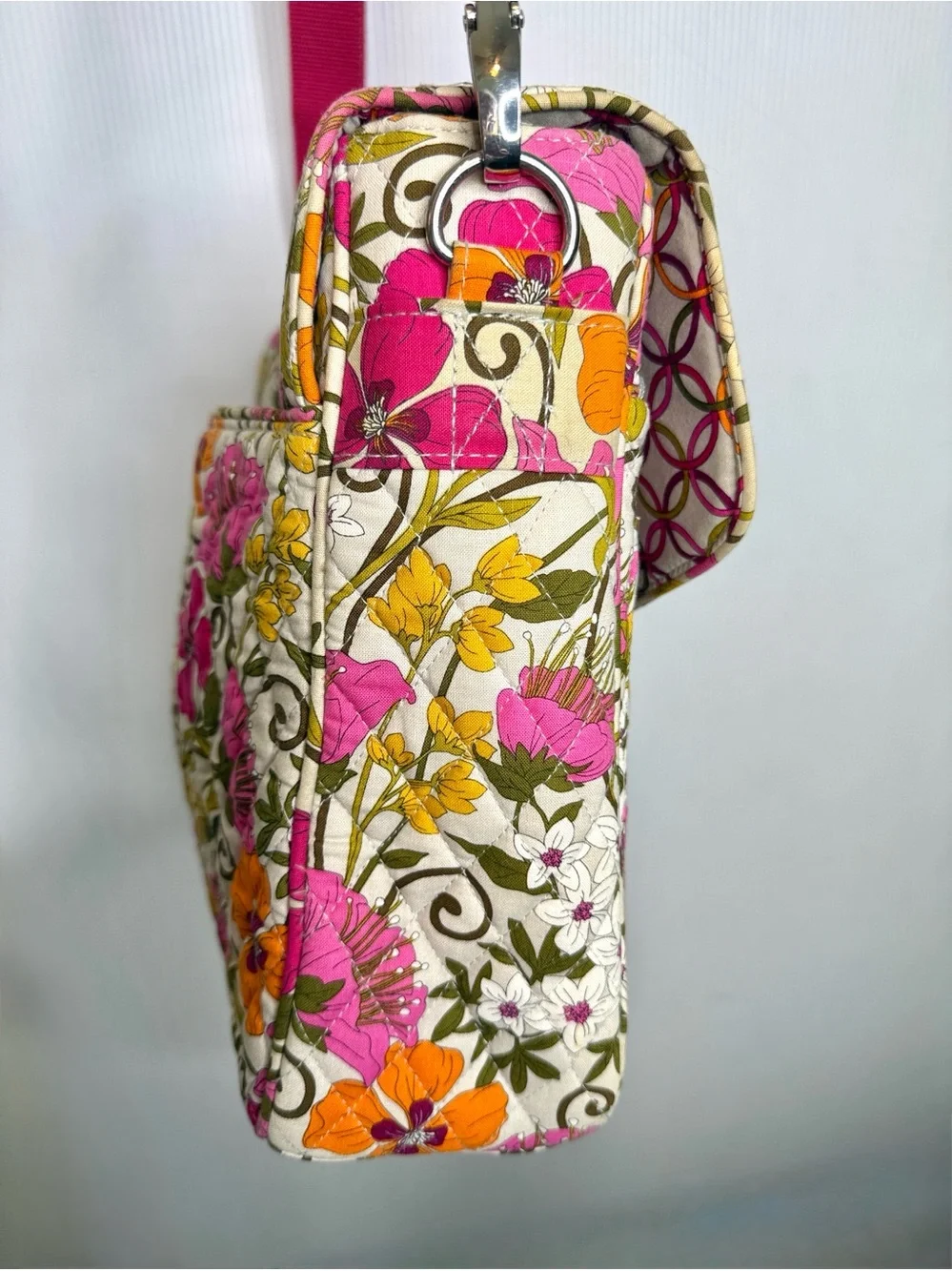 Vera Bradley Tea Garden Messenger Bag